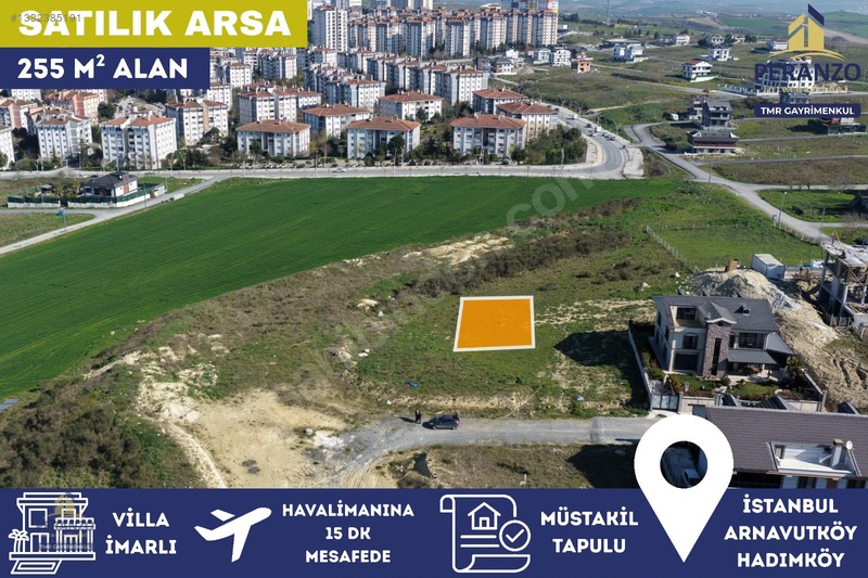 Arnavutköy Hadımköy'de Villa İmarlı Satılık Arsa — fotoğraf 7