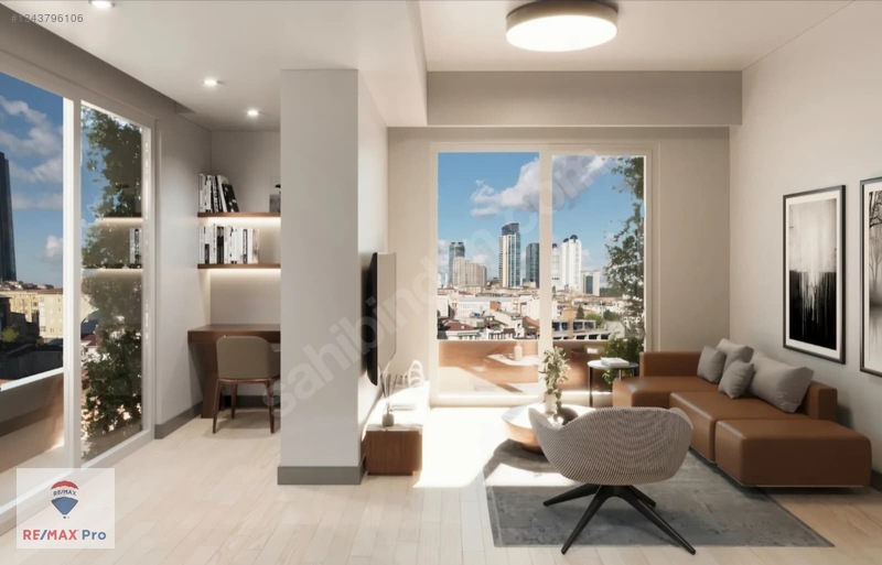 Remaxpro Güçlü Özen Sense Levent Sitesi | Ara Kat 1+1 Lüks Daire — fotoğraf 4