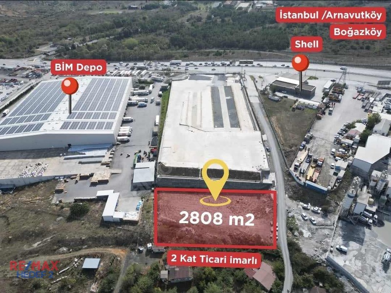 Arnavutköy Boğazköy De Merkezi Konum Ticari İmarlı Satılık Arsa — fotoğraf 9