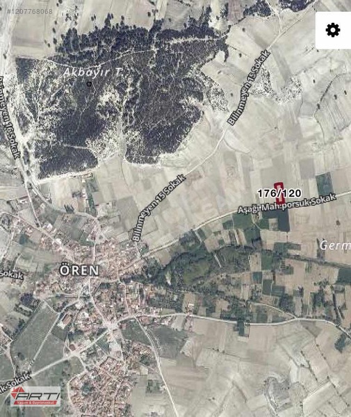 Artı'dan Aslanapa Ören Köy'de Satılık Yol Cepheli 1700 M2 Tarla — fotoğraf 6