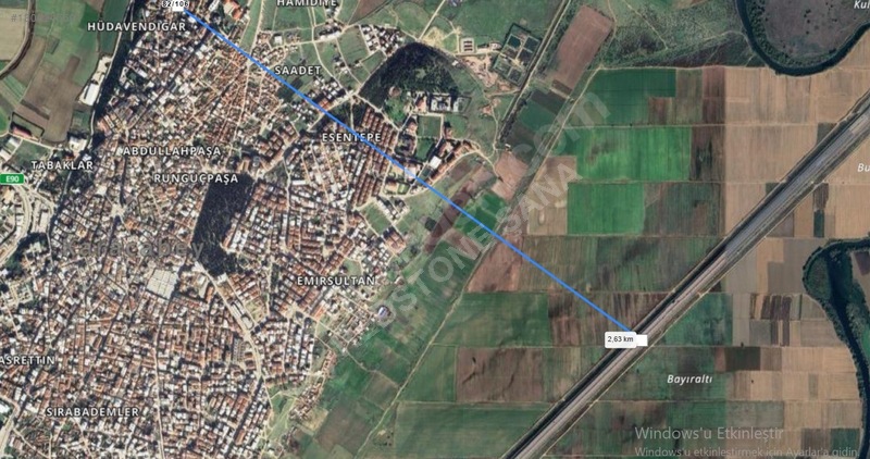 Acil Bursa Karacabey De 300m2 İmarlı Satılık Arsa Fırsat Fiyata — fotoğraf 2