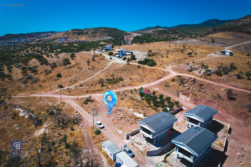 Çandarlı'da Deniz Manzaralı, Villa İmarlı 316 M² Arsa — fotoğraf 4