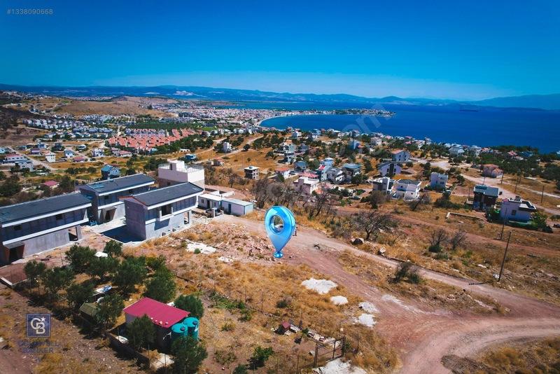 Çandarlı'da Deniz Manzaralı, Villa İmarlı 316 M² Arsa — fotoğraf 11
