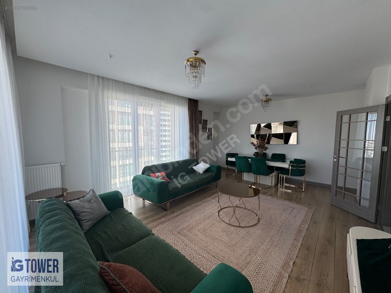 Başkent Emlak Konutlarında 3+1 Güzel Eşyalı Kiralık Daire — fotoğraf 9