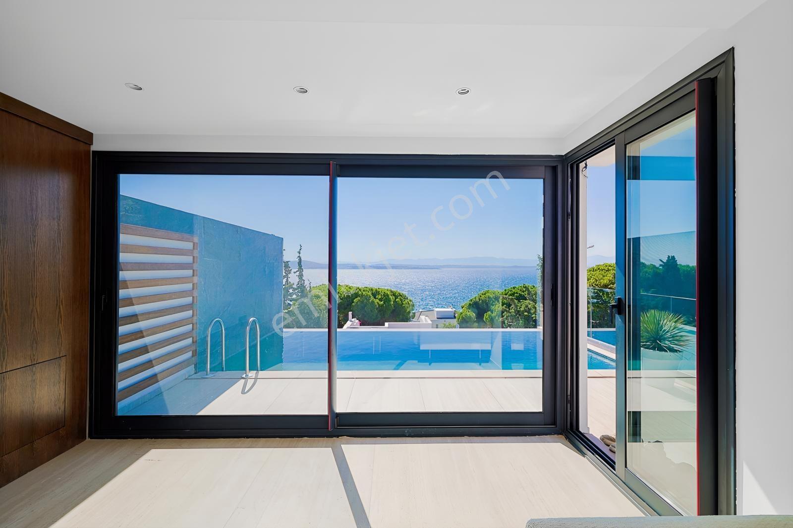Çeşme Ardıç Havuzlu Kapalı Otoparklı Deniz Manzaralı 5+1 Villa — fotoğraf 17