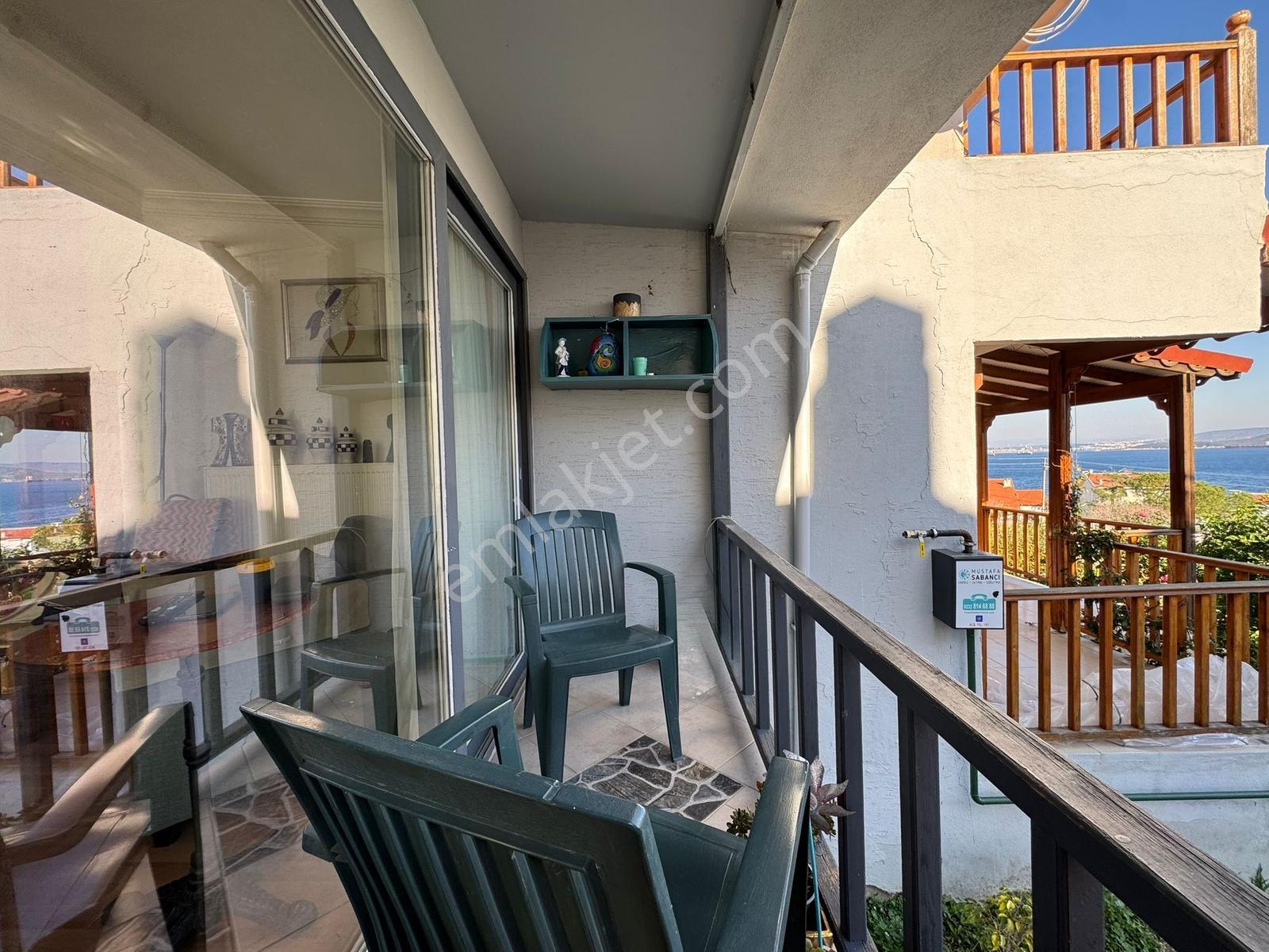 Yeni Foça Petra Koyu'nda Muhteşem Manzaralı Triplex Villa — fotoğraf 7
