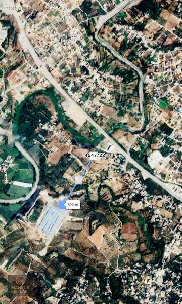 Mansur Emlak'tan Muhteşem Manzaralı 1 Dönüm İmarlı Arsa — fotoğraf 16
