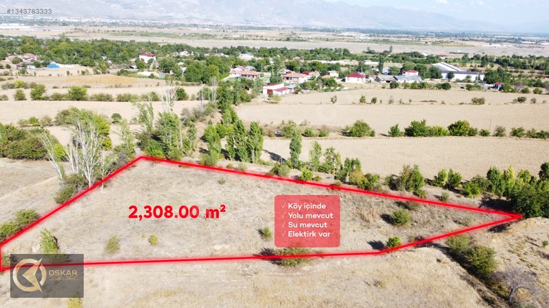 Oskar Emlak'tan Oğlaktepe Köyü'ünde 2308 M² Satılık Sulu Tarla — fotoğraf 2
