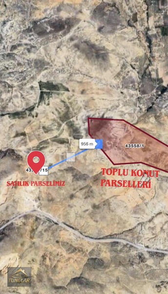 Tunçlar'dan Yatırımlık Tarla Toplu Konut Alanına 1km Uzaklıkta — fotoğraf 3