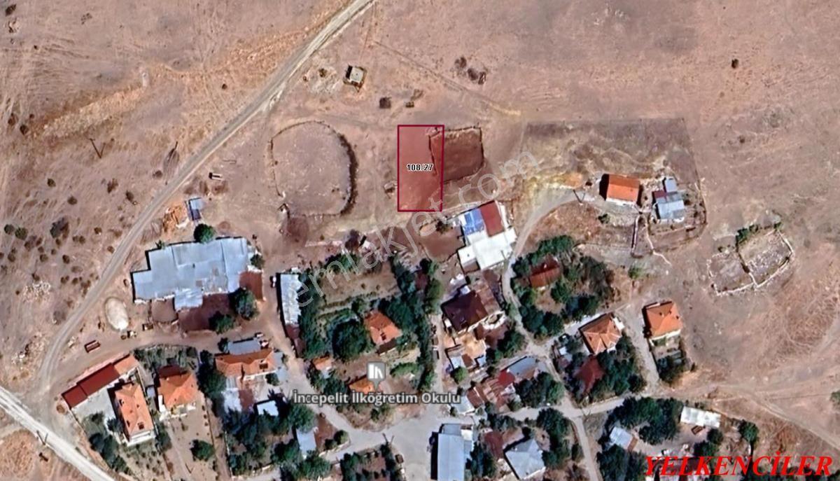 Ankara Beypazarı İncepelit Tek Tapu Kupon Satılık Arsa
