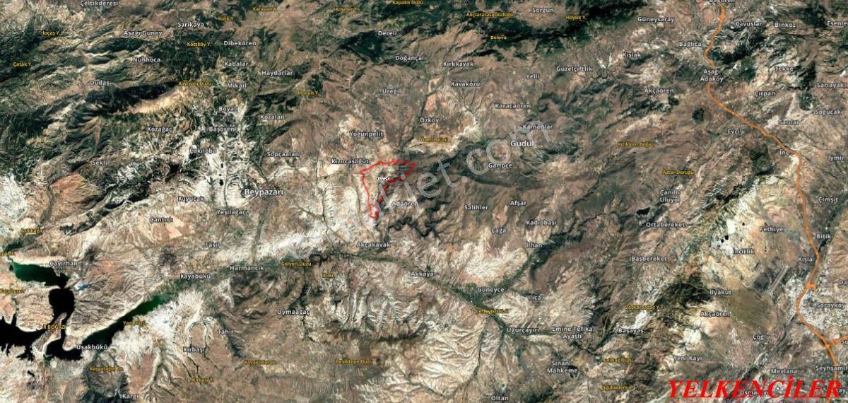 Ankara Beypazarı İncepelit Tek Tapu Kupon Satılık Arsa — fotoğraf 2