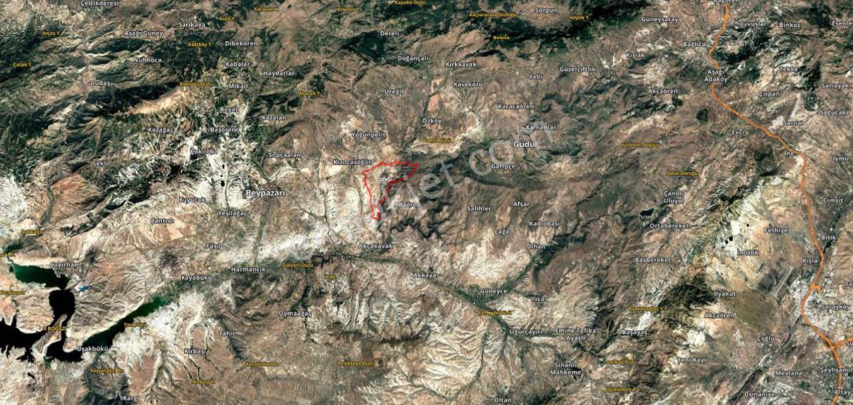 Ankara Beypazarı İncepelit Tek Tapu Kupon Satılık Arsa — fotoğraf 4