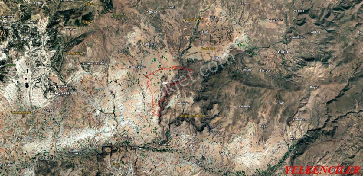 Ankara Beypazarı İncepelit Tek Tapu Kupon Satılık Arsa — fotoğraf 5