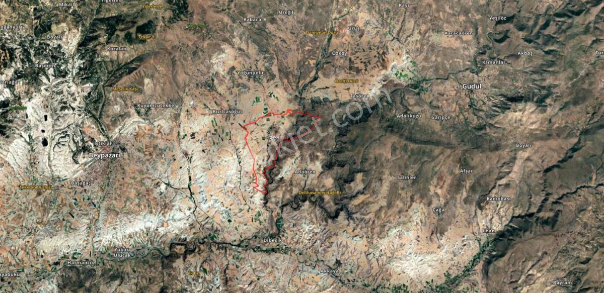 Ankara Beypazarı İncepelit Tek Tapu Kupon Satılık Arsa — fotoğraf 6