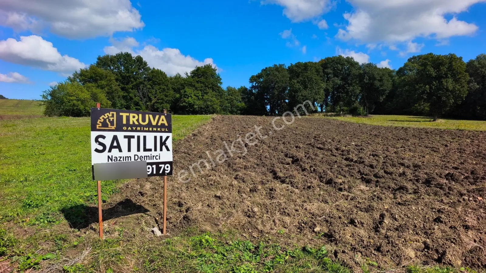 Truva/Nazım Demirci'Den Tepeköy Yola Cephe Satılık Fırsat Tarla