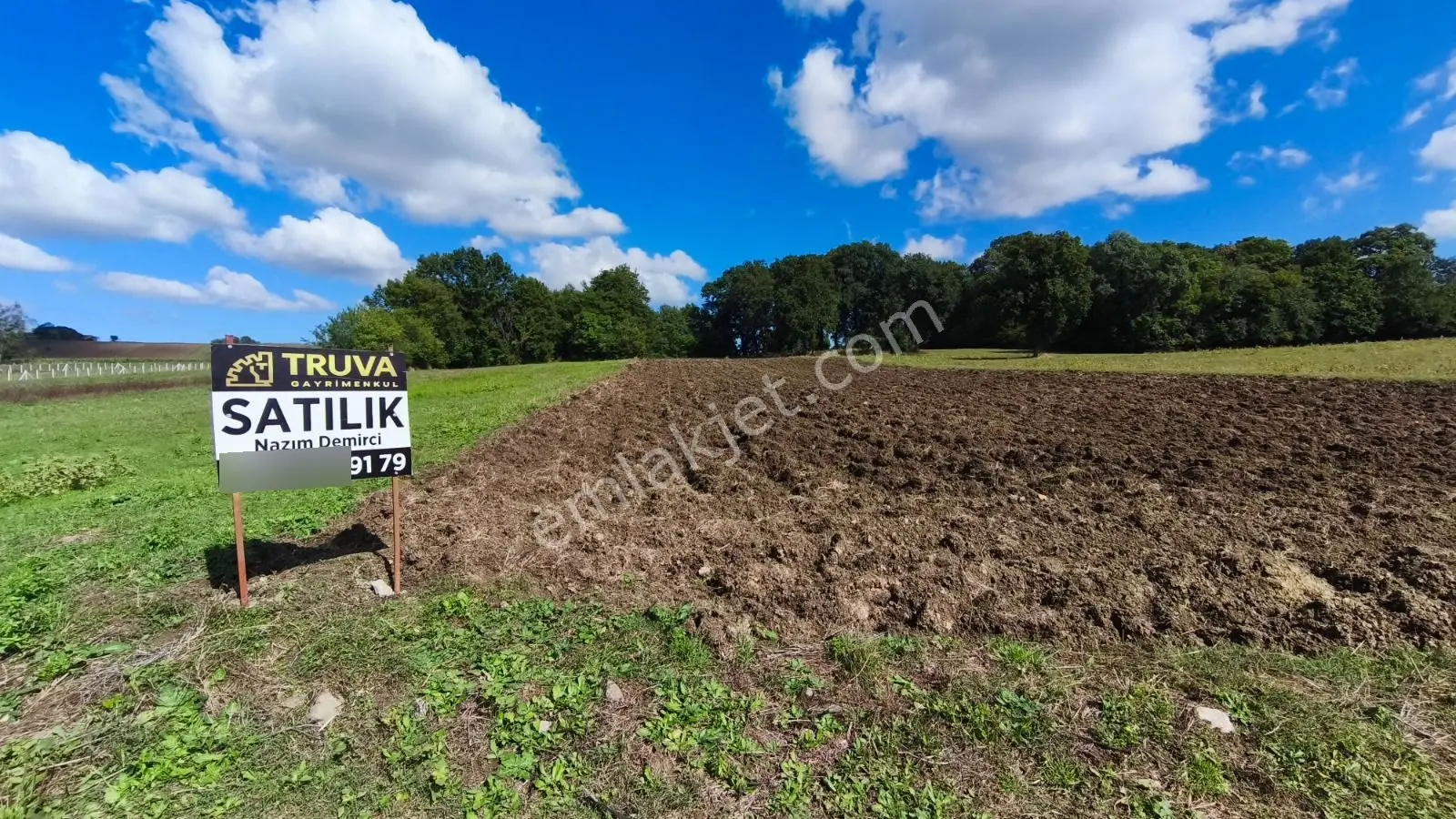 Truva/nazım Demirci'den Tepeköy Yola Cephe Satılık Fırsat Tarla — fotoğraf 2