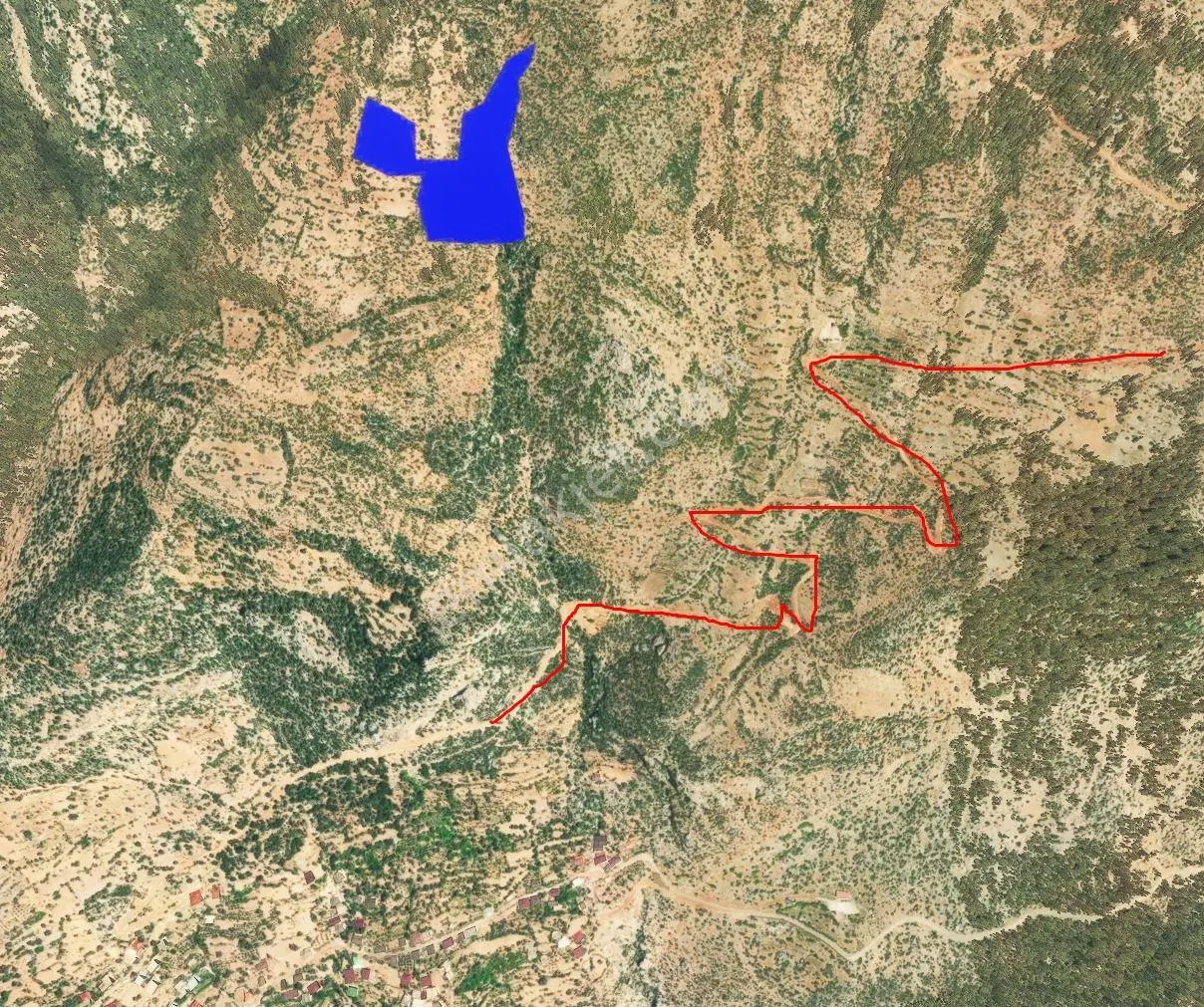 Gündoğmuş Kayabükü'nde Doğa Manzaralı 5817 M² Satılık Tarla — fotoğraf 10