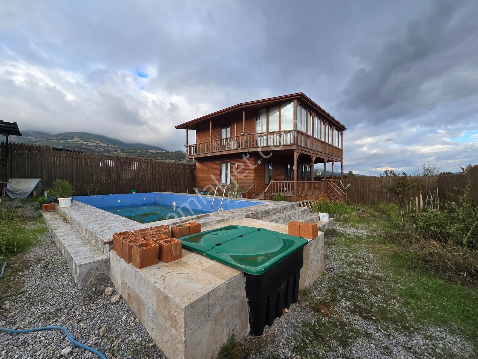 Mef Gyd'den İznik Alakaya'da 525m² Arsa İçinde 160m² Ahşap Villa — fotoğraf 9