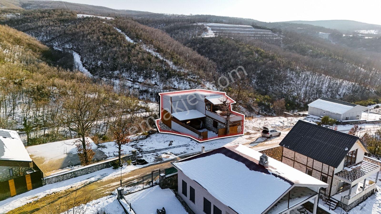 Bursa Nilüfer Unçukuru Göl Ve Dağ Manzaralı Taş Ev — fotoğraf 31