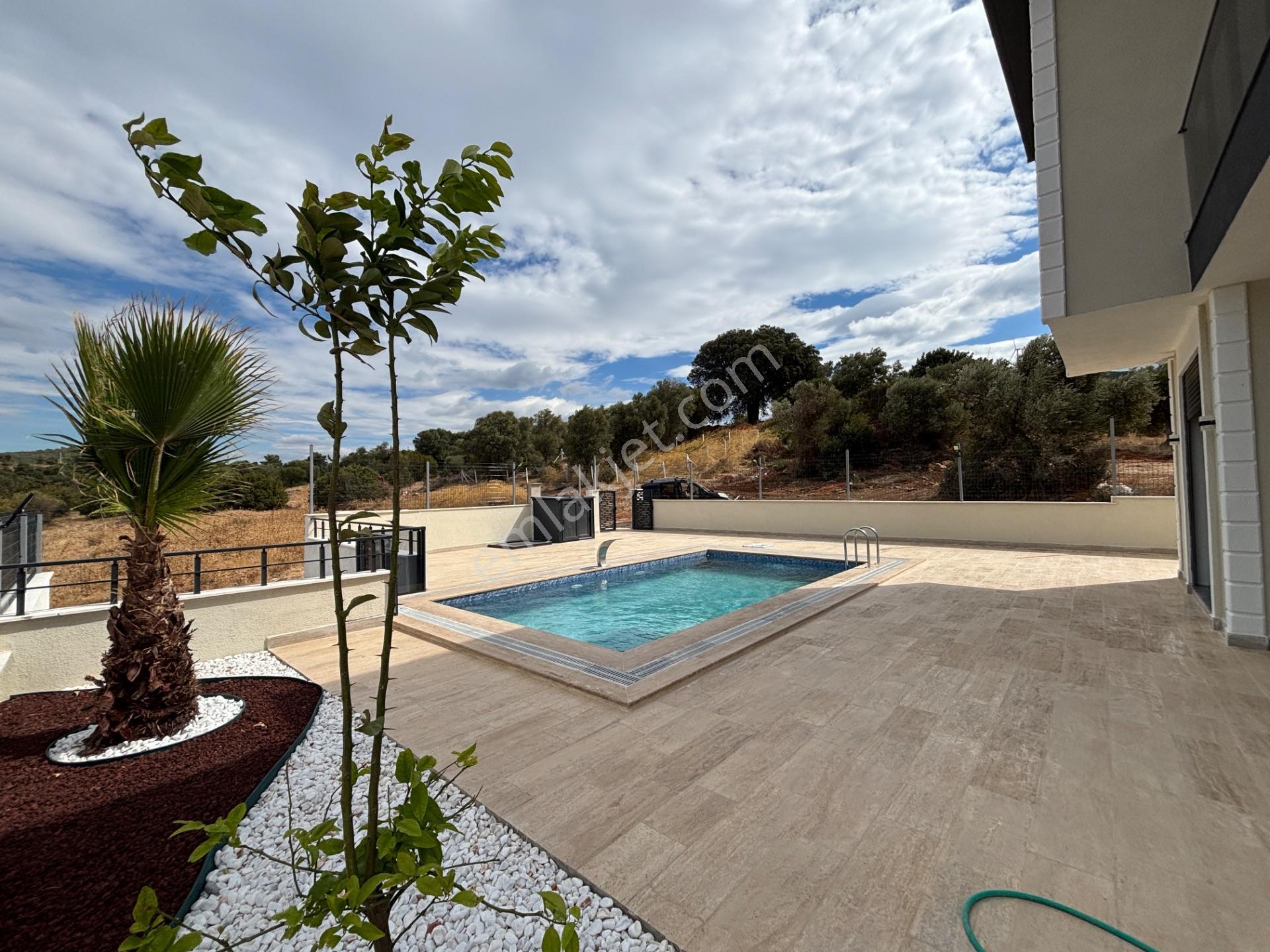 Didim Yeşiltepe’de Doğa İçinde 400 M² Arsada Havuzlu Tam Müstakil Villa — fotoğraf 5