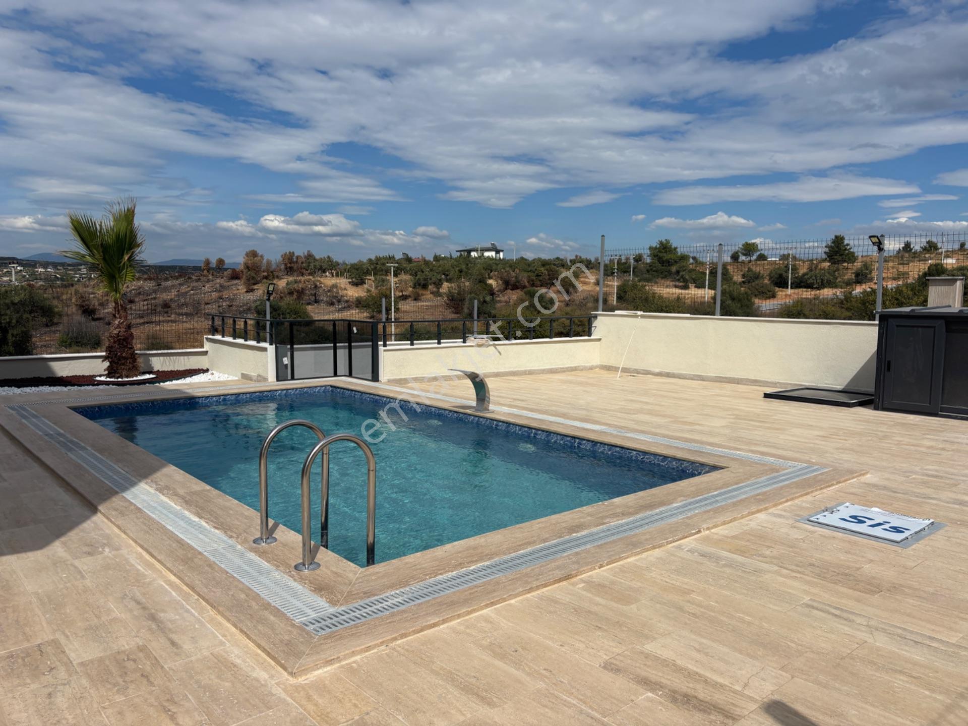 Didim Yeşiltepe’de Doğa İçinde 400 M² Arsada Havuzlu Tam Müstakil Villa — fotoğraf 36