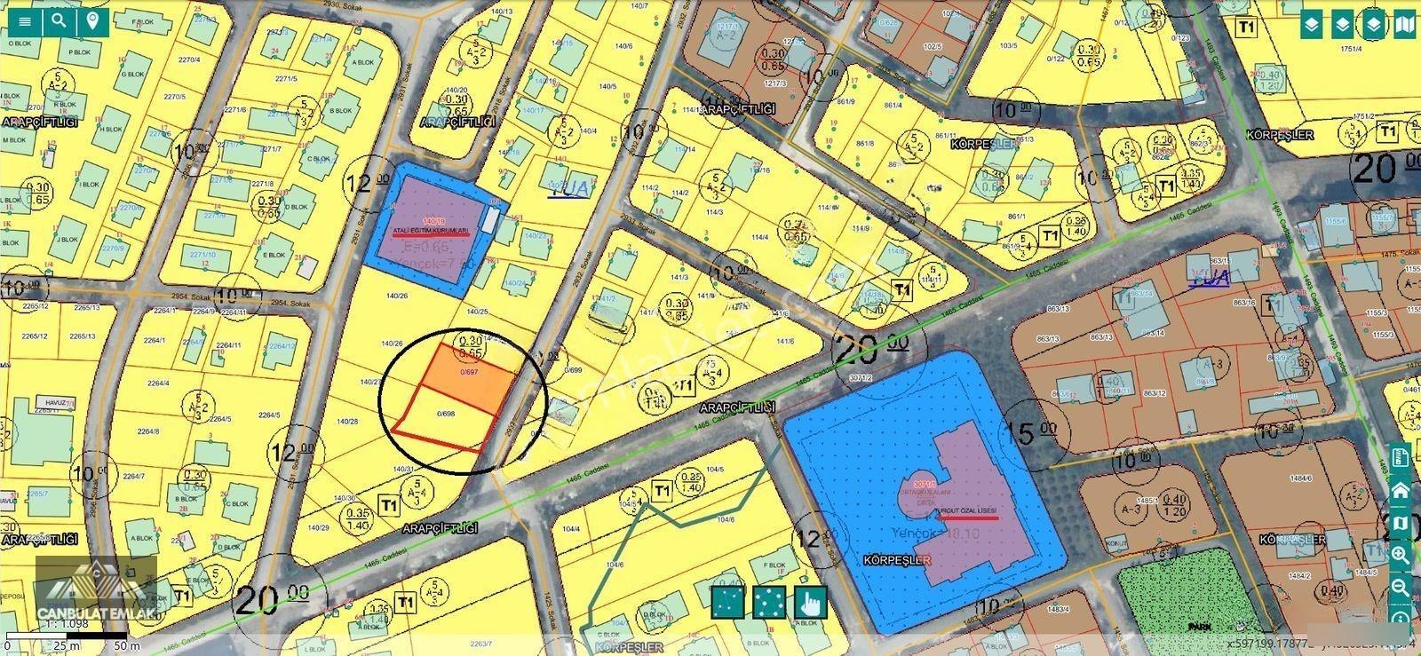 Canbulattan Arapçiftliğinde Satılık 1.371 M² Villa Arsası — fotoğraf 11