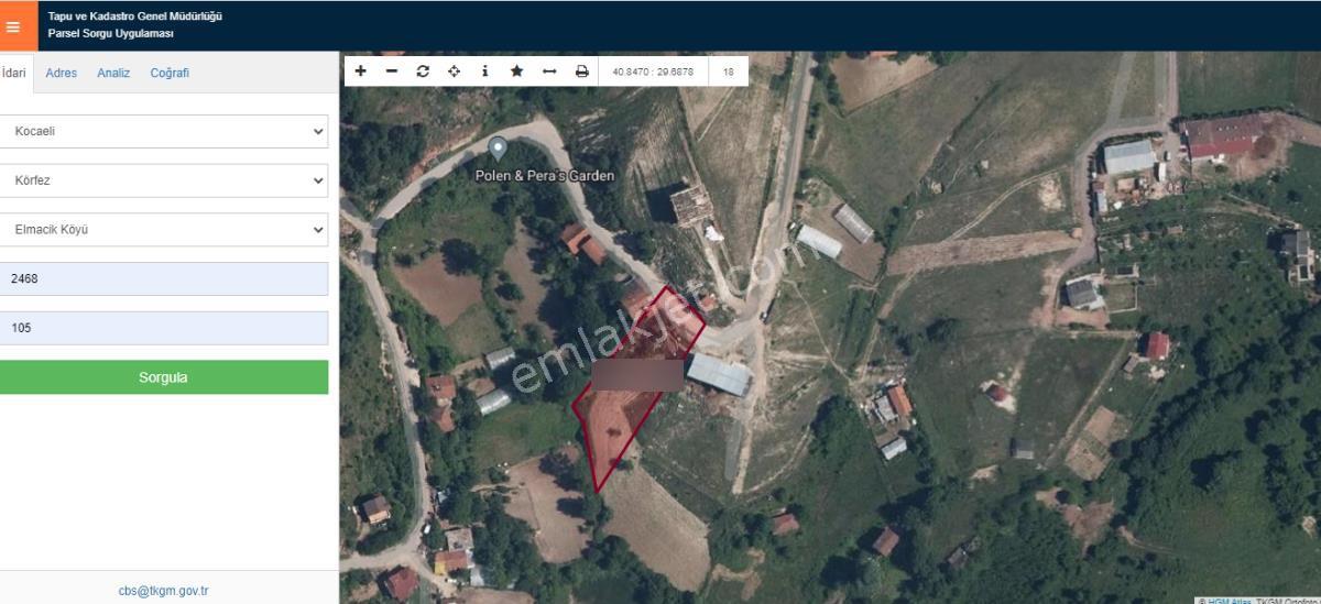 Kocaeli Körfez Elmacık Köyü 720m2 İmarlı Köy İçinde Satılık Arsa — fotoğraf 15
