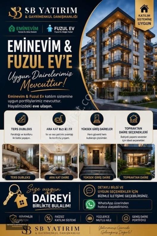 Sıfır 2+1 Arkat Daire Emnevime Katılıma Tamamı Uygun 1 Aya Tslim — fotoğraf 13