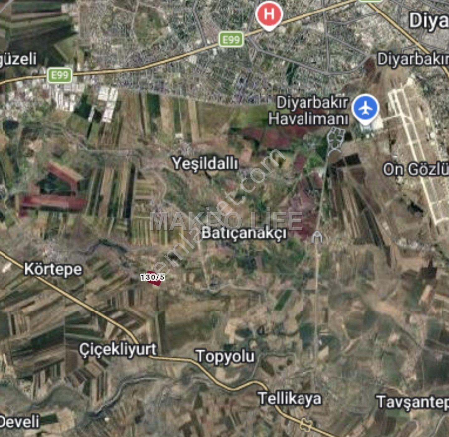 Bağlar Batıçanakçıda 633m2 Acil Satılık Kelepir Arsa — fotoğraf 3