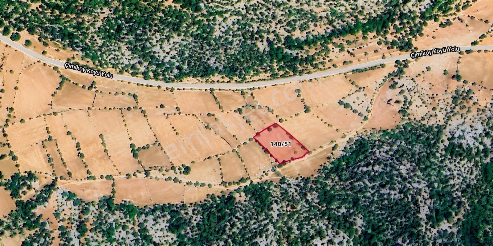 Antalya Akseki İlçesinde Müstakil Tapulu Tarla