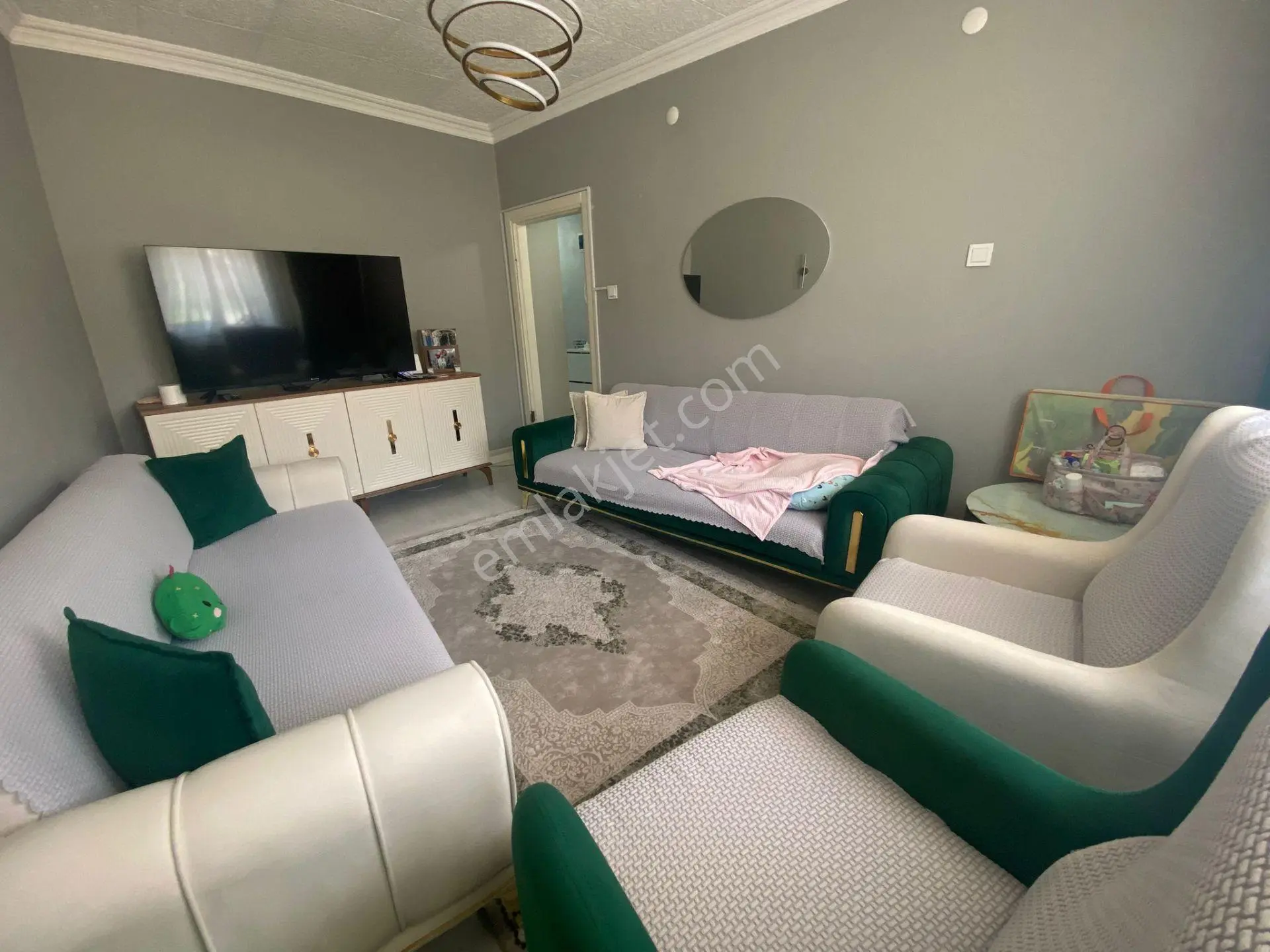 Bursa Meydancıkta 2+1 90m2 2.kat Kombili Bakımlı Çift Cephe — fotoğraf 2