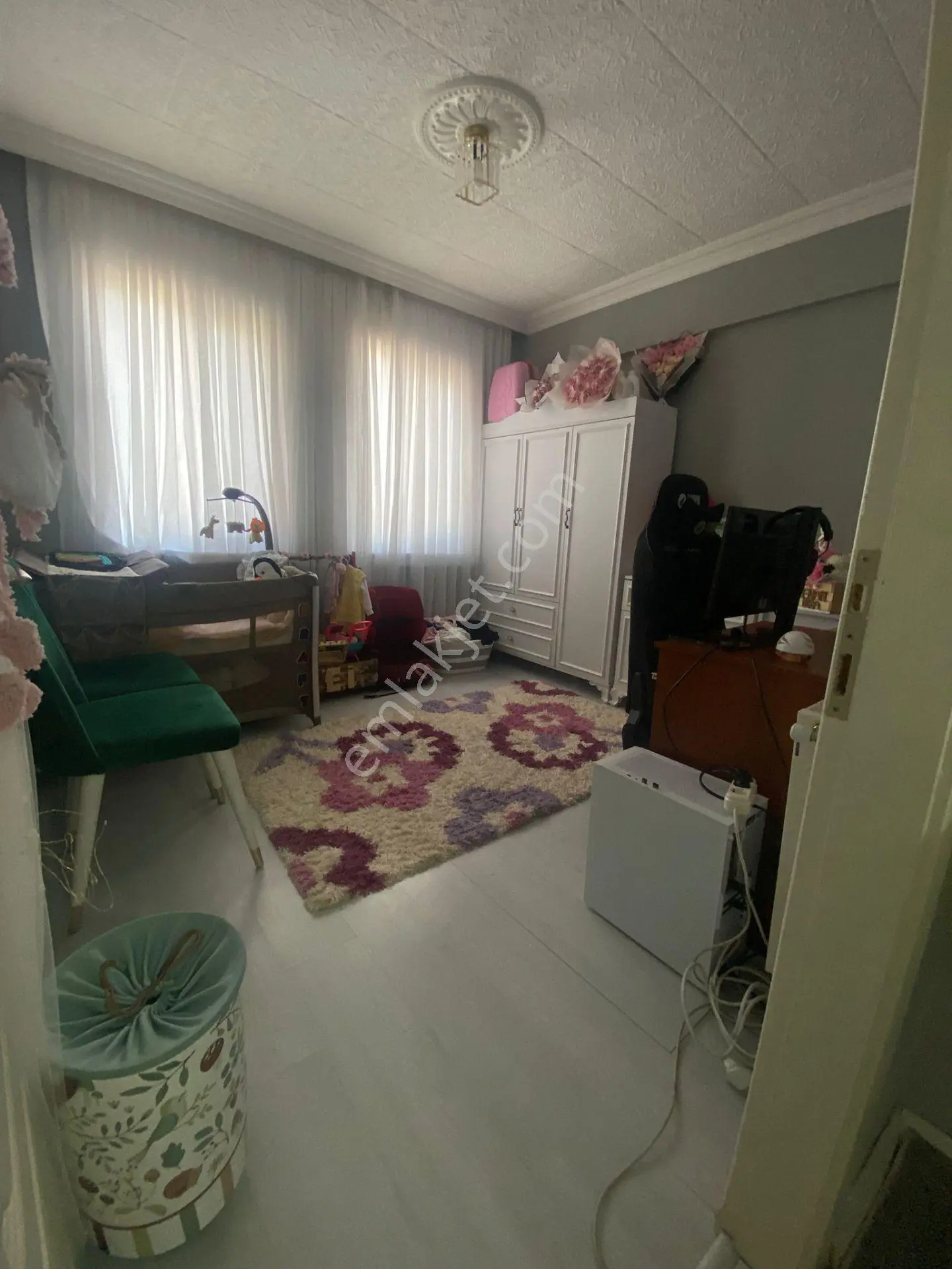 Bursa Meydancıkta 2+1 90m2 2.kat Kombili Bakımlı Çift Cephe — fotoğraf 11