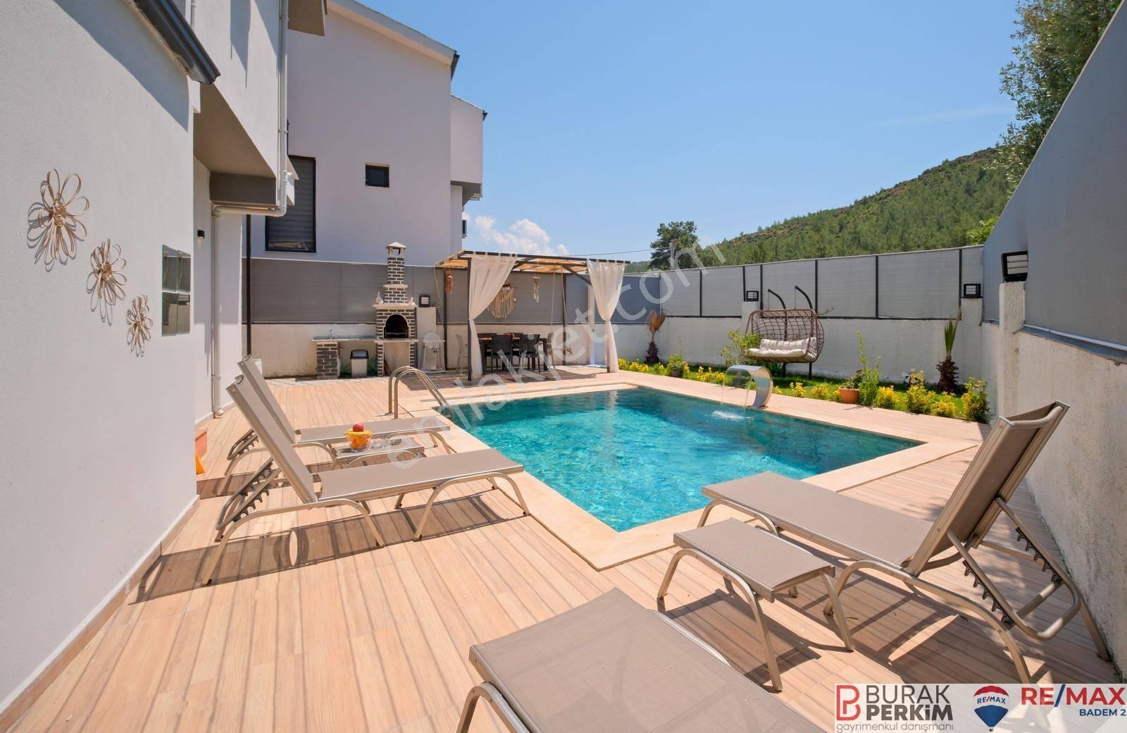Fethiye İncirköyde Müstakil Havuzlu Turizm Belgeli Satılık Villa — fotoğraf 11