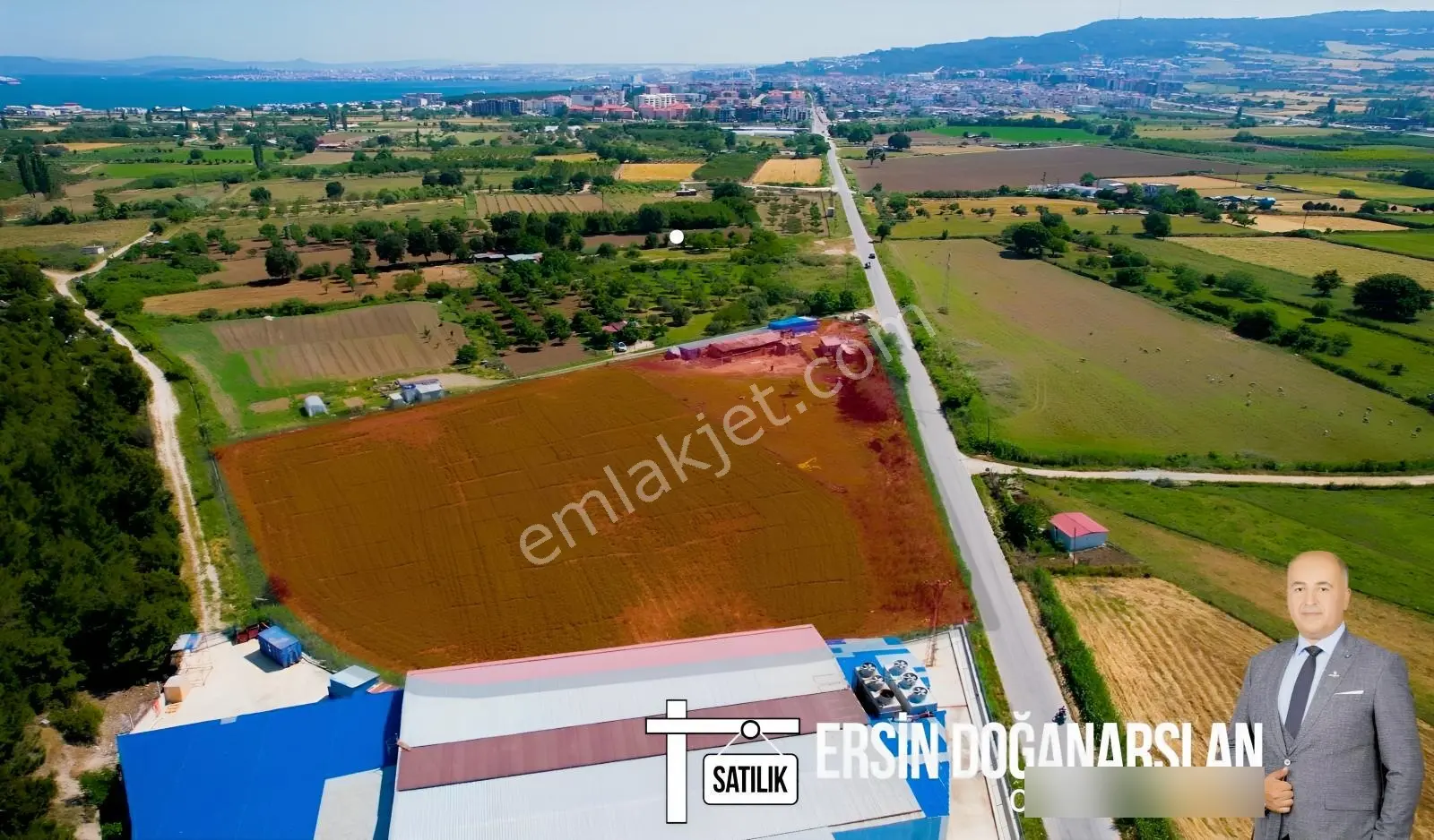 Çanakkale Merkez Dardanos Satılık 13 Dönüm Tarla (yola Cepheli) — fotoğraf 13