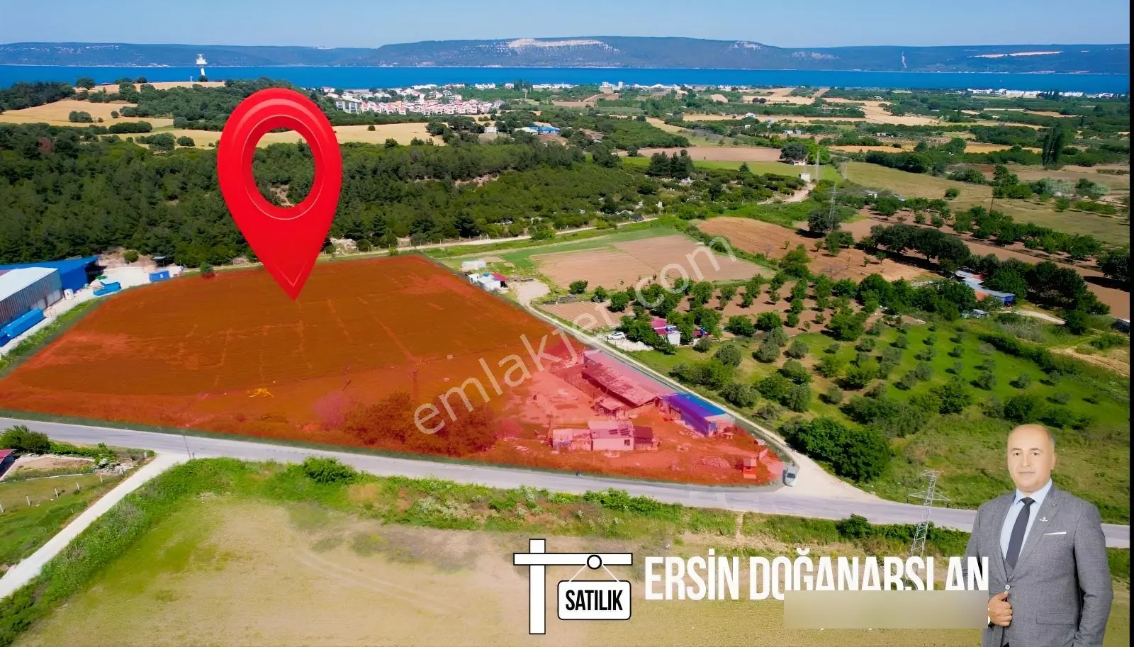 Çanakkale Merkez Dardanos Satılık 13 Dönüm Tarla (yola Cepheli) — fotoğraf 19