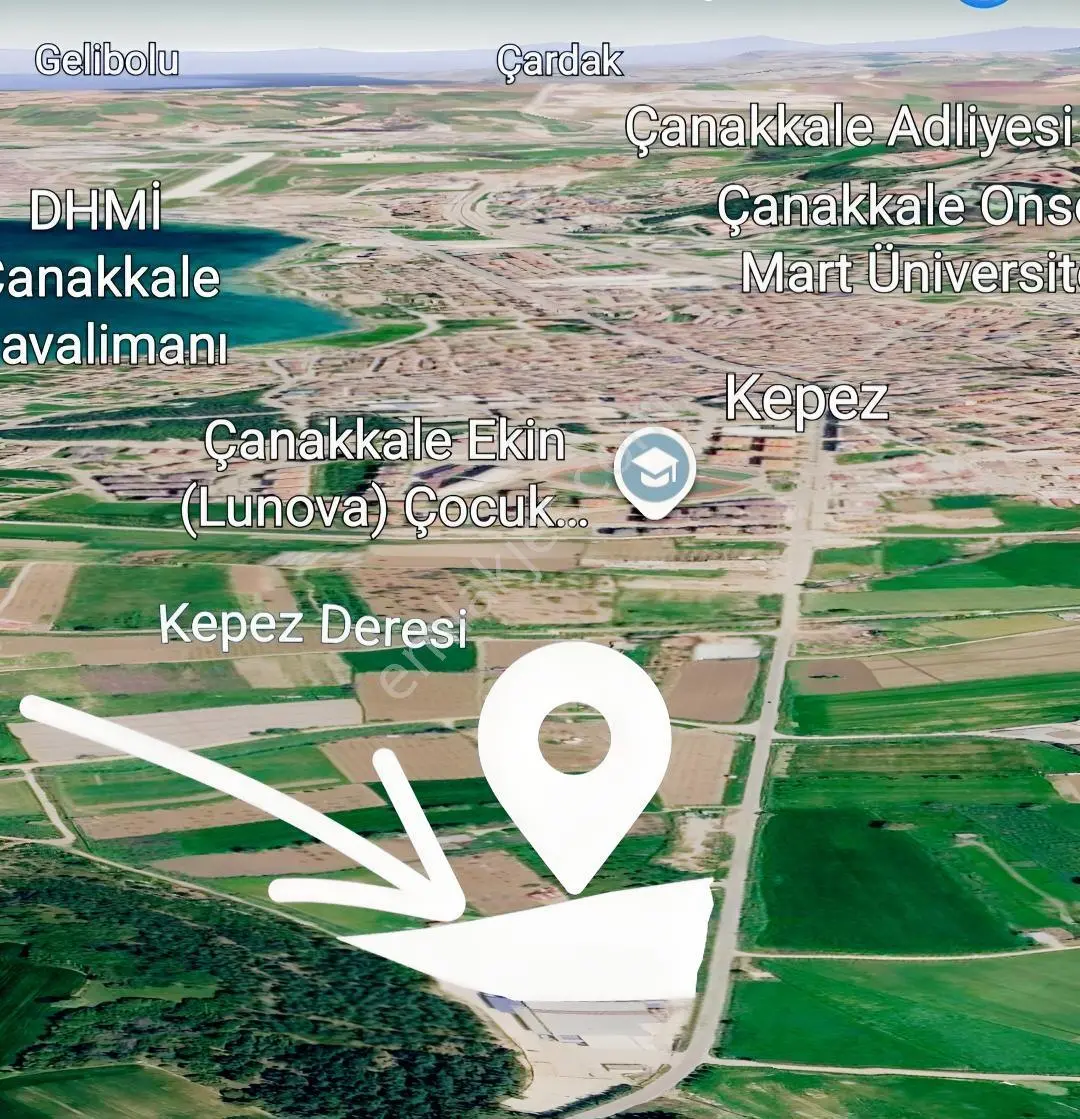 Çanakkale Merkez Dardanos Satılık 13 Dönüm Tarla (yola Cepheli) — fotoğraf 25