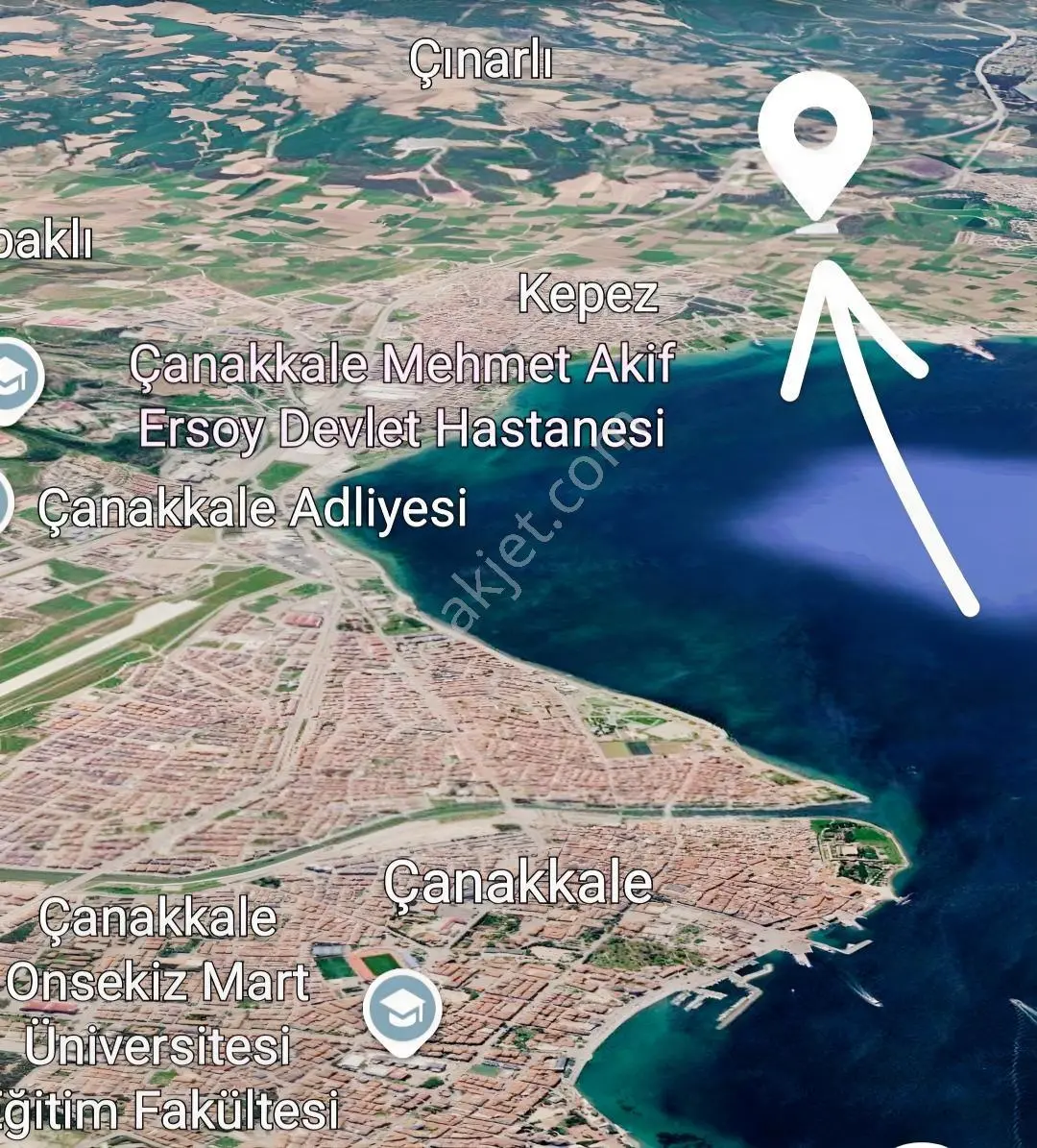 Çanakkale Merkez Dardanos Satılık 13 Dönüm Tarla (yola Cepheli) — fotoğraf 29