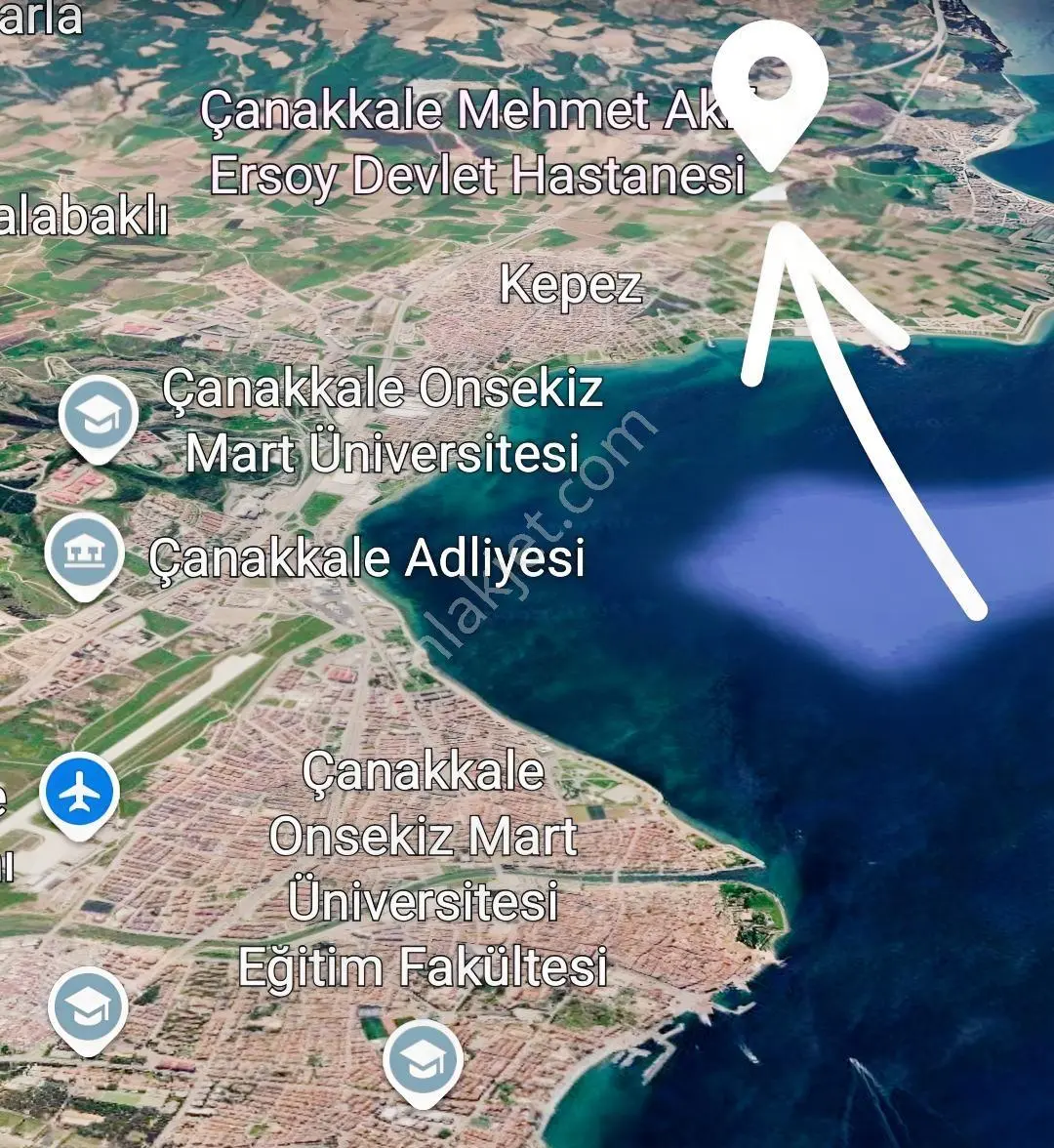 Çanakkale Merkez Dardanos Satılık 13 Dönüm Tarla (yola Cepheli) — fotoğraf 30