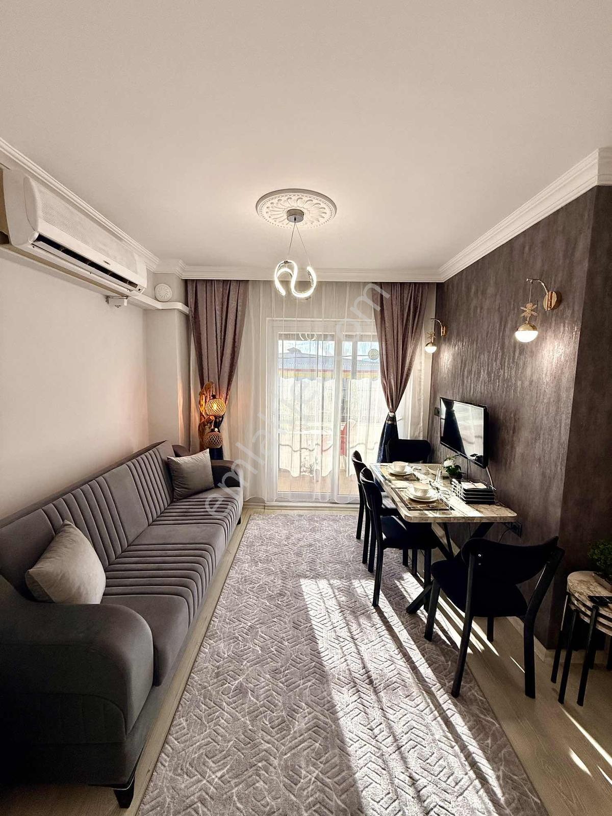 1+1 Ultra Lüks Eşyalı Daire, Cambalkonlu, 16 Bin Kiracılı — fotoğraf 2