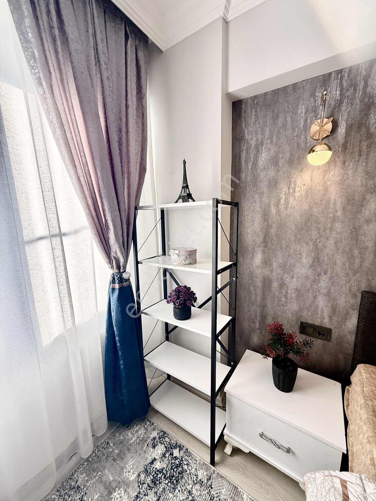 1+1 Ultra Lüks Eşyalı Daire, Cambalkonlu, 16 Bin Kiracılı — fotoğraf 11