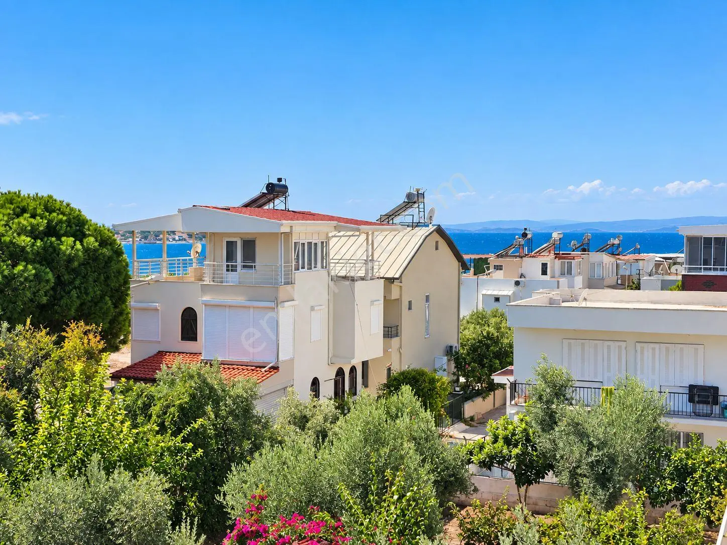 Didim Mavişehir'de Denize 100m 3+1 Bahçeli Dubleks Villa — fotoğraf 28