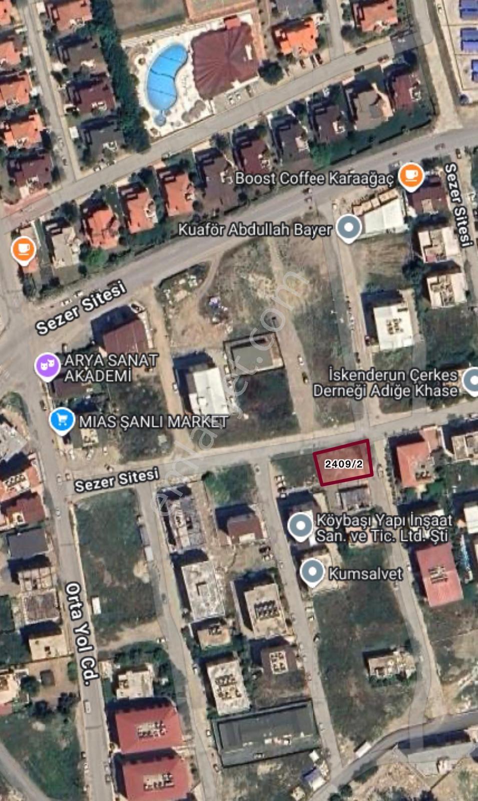 Sezer Sitesi Civarı Satılık Fırsat Köşe Parsel