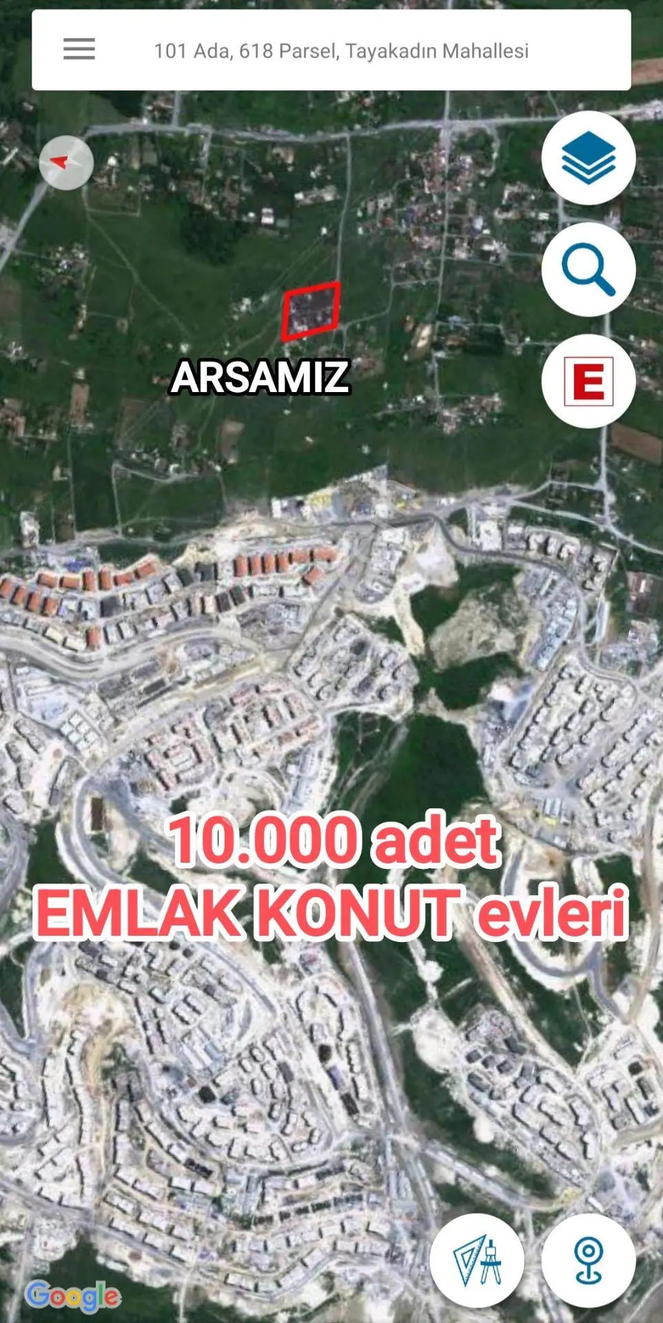 Arnavutköy Tayakadında Yapı Kayıt Belgeli İmarlı 378m2 Arsa — fotoğraf 10