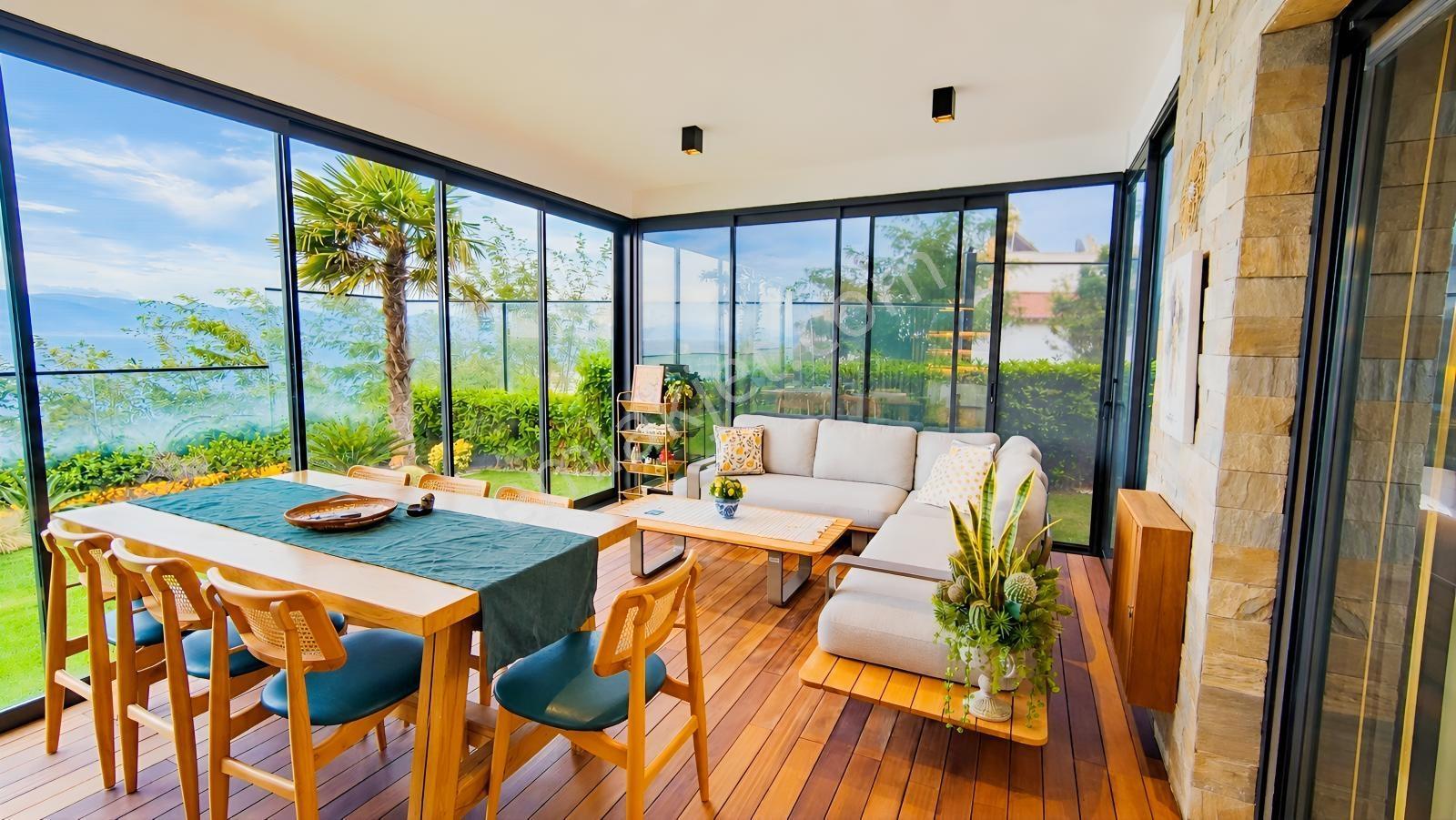 Modern, Zarif Ve Emsalsiz Kesintisiz Deniz Manzaralı Villa — fotoğraf 15