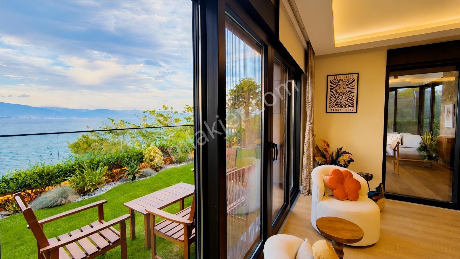 Modern, Zarif Ve Emsalsiz Kesintisiz Deniz Manzaralı Villa — fotoğraf 20