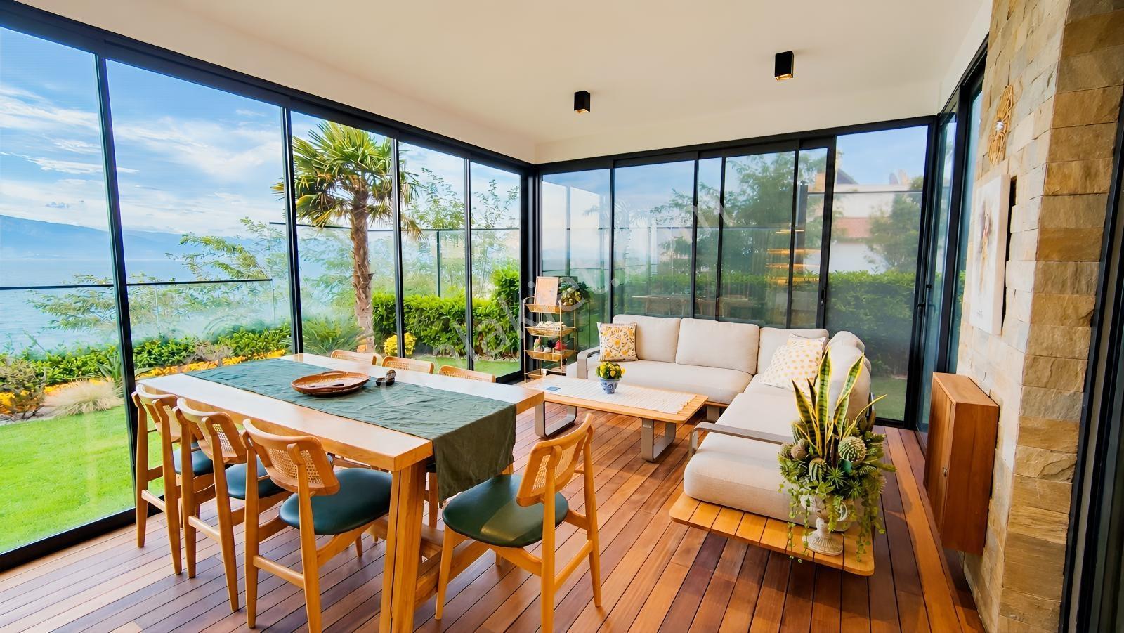 Modern, Zarif Ve Emsalsiz Kesintisiz Deniz Manzaralı Villa — fotoğraf 25