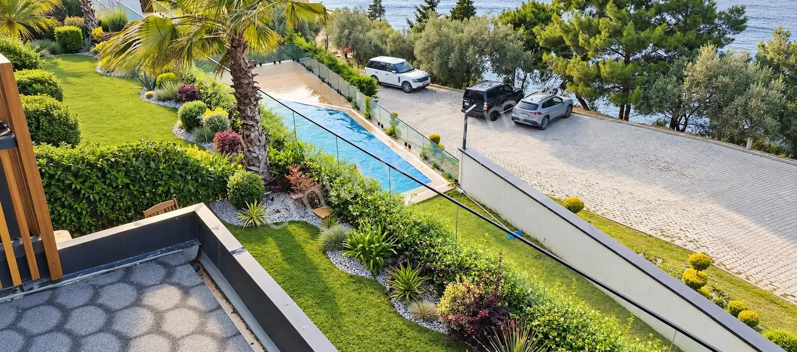 Modern, Zarif Ve Emsalsiz Kesintisiz Deniz Manzaralı Villa — fotoğraf 32
