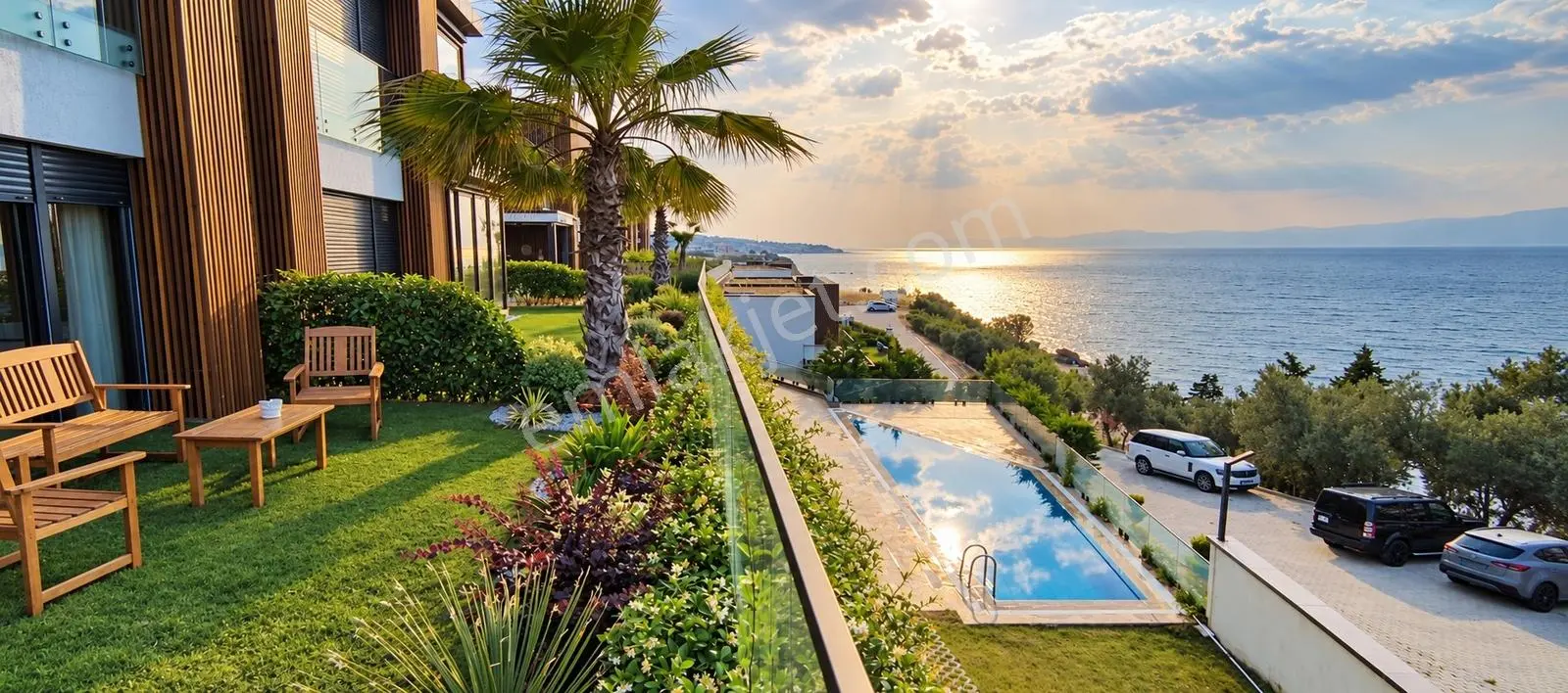 Modern, Zarif Ve Emsalsiz Kesintisiz Deniz Manzaralı Villa — fotoğraf 34