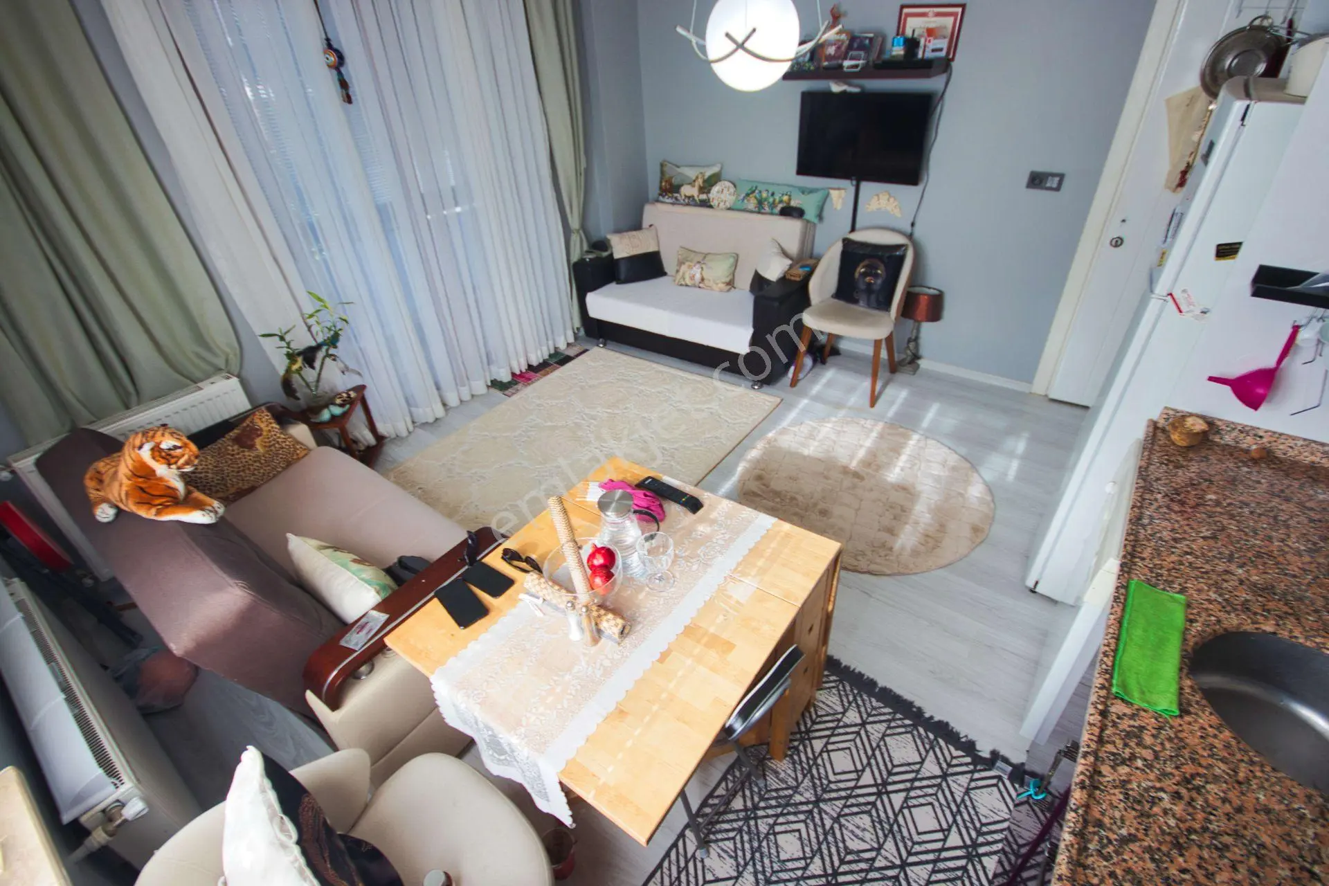 ⬜⬜aktif'ten Akçay'da Satılık Ön Cephe Kombili Cam Balkonlu 2+1 Daire — fotoğraf 11