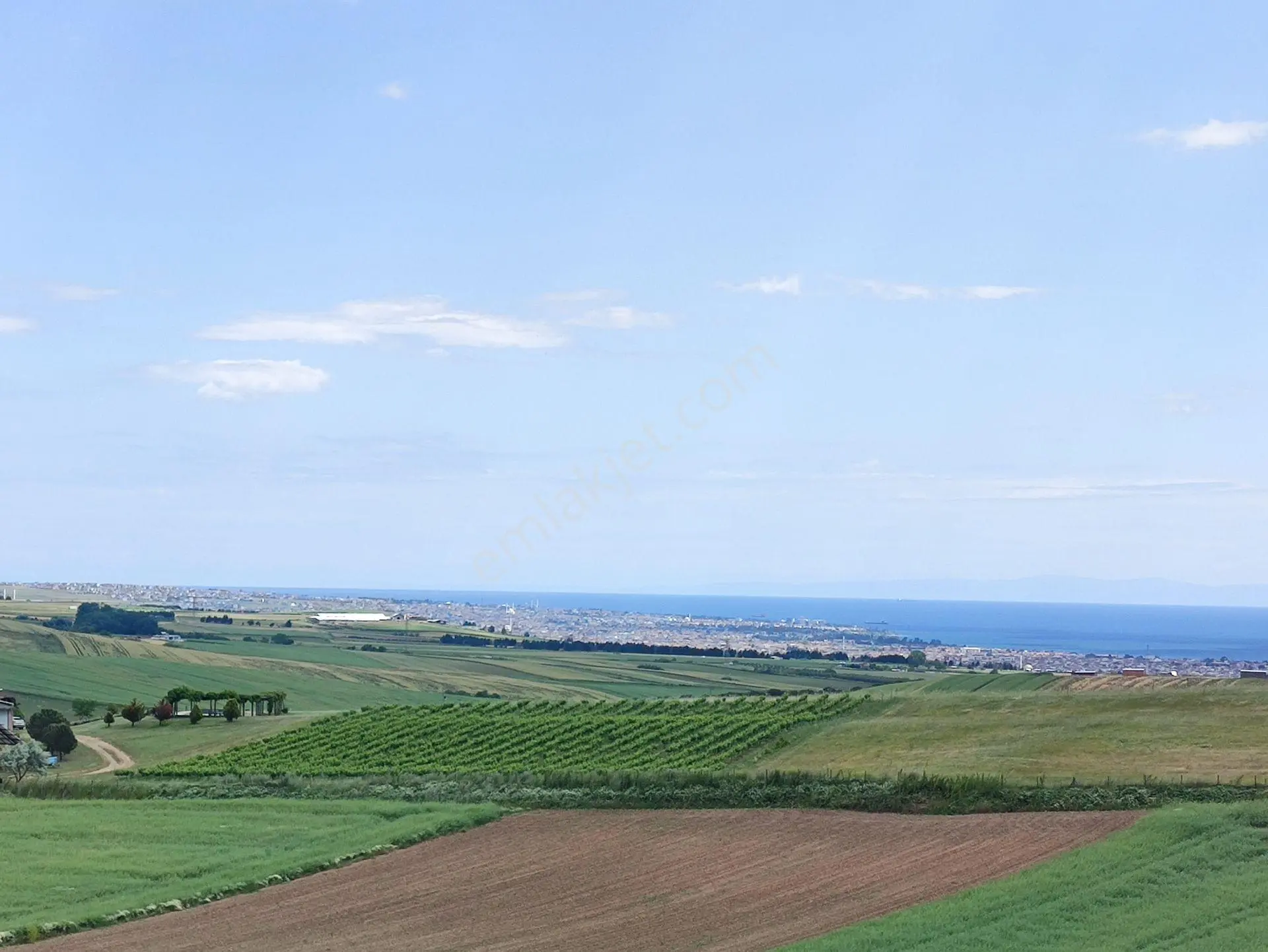 Marmaraereğlisi Çeşmeli'de Deniz Manzaralı 500 M² Arsa — fotoğraf 6